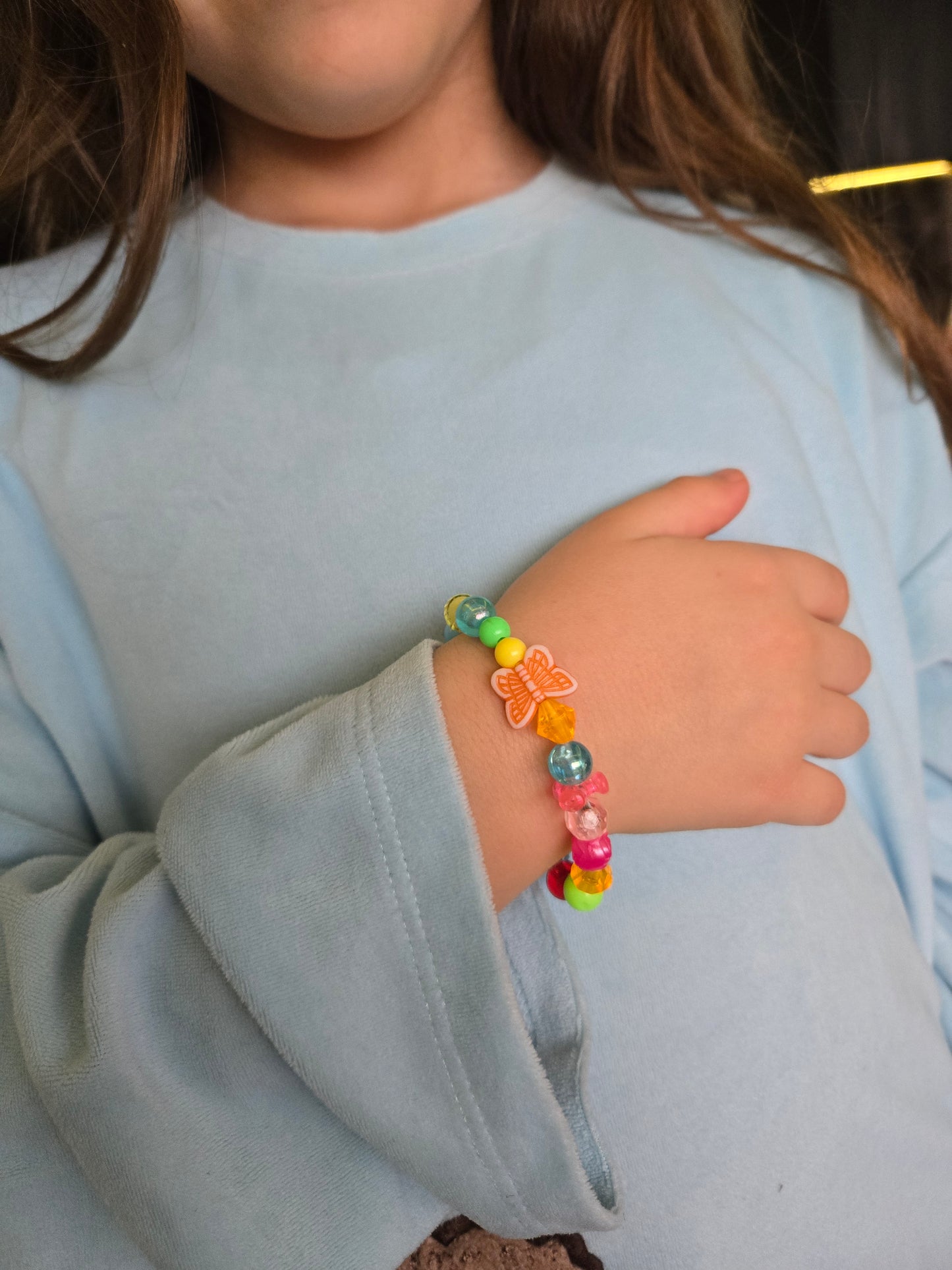 Butterfly Crystal Colour Bracelet
